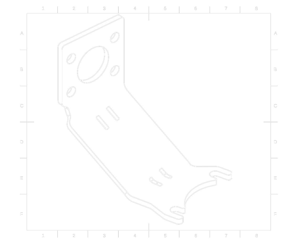 Motor mount Left