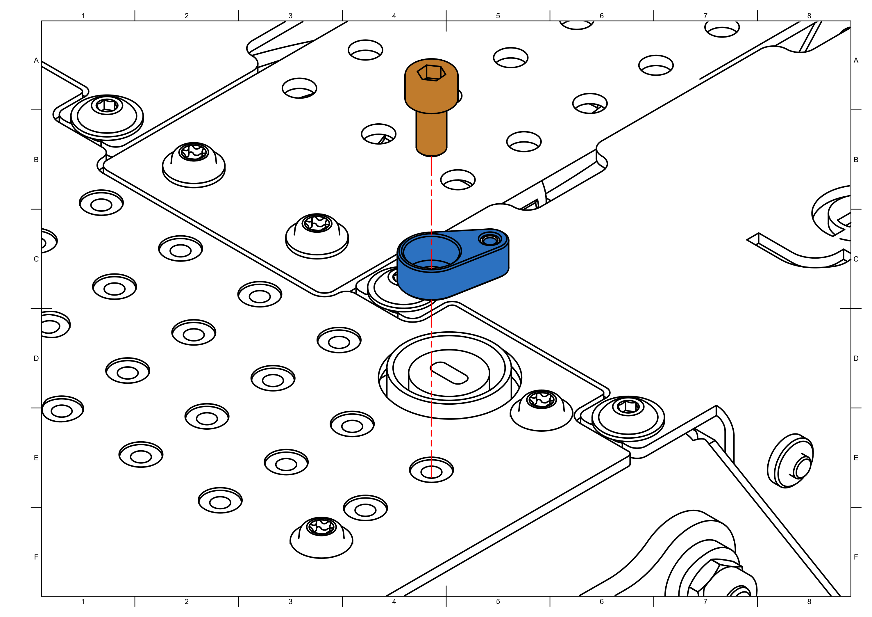 Attaching USB plug mount
