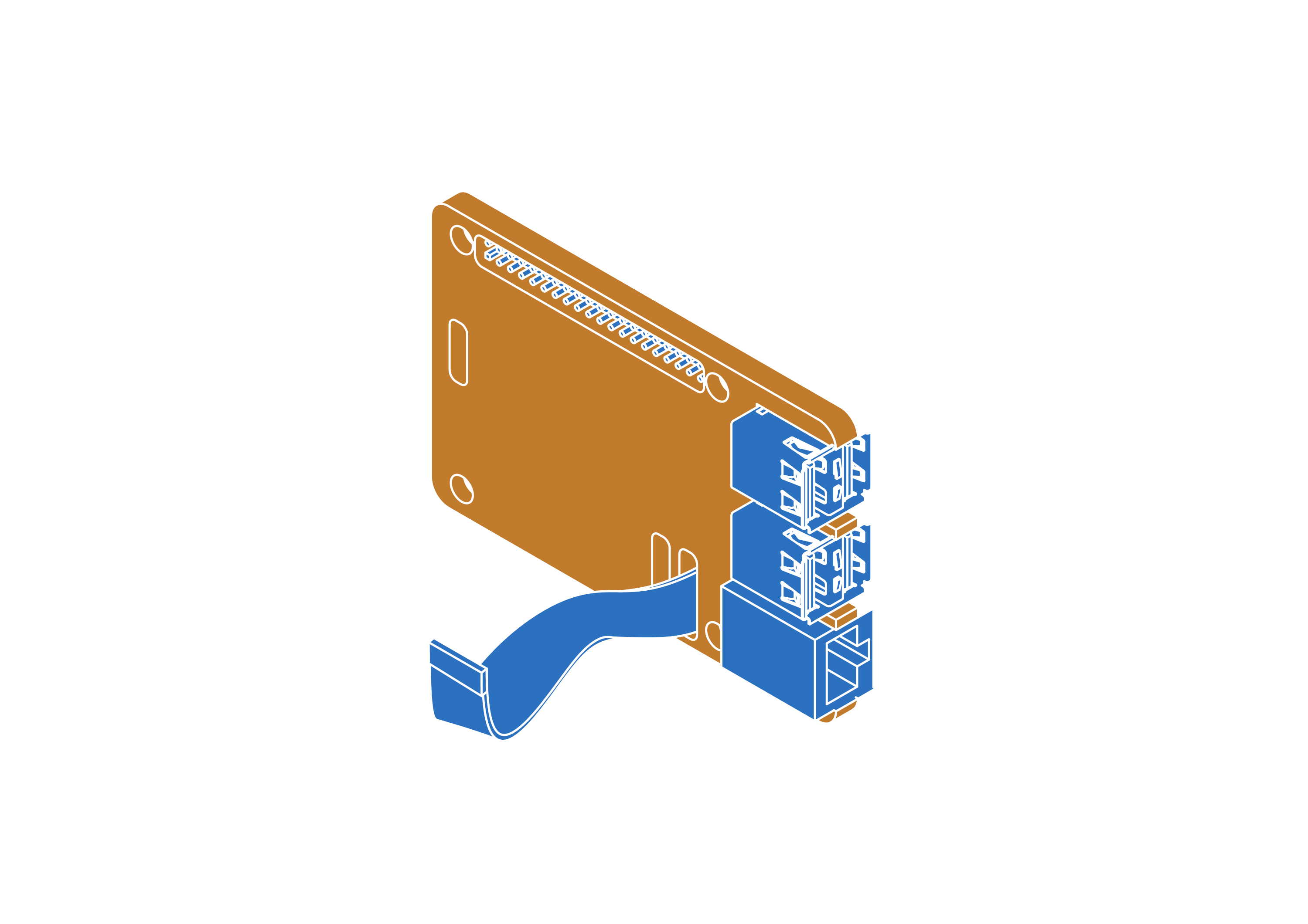 Closed Rpi case